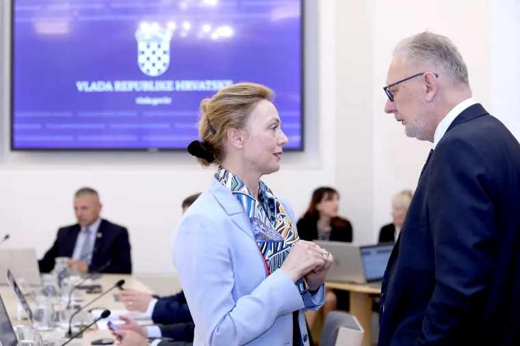 Novo ruho: Obnovljena dvorana Ban Jelačić učinila je sjednicu Vlade malo zanimljivijom