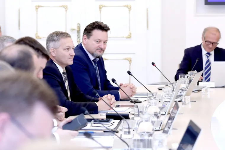 Novo ruho: Obnovljena dvorana Ban Jelačić učinila je sjednicu Vlade malo zanimljivijom