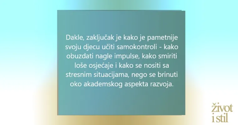 Roditelji, obratite pažnju: Vještina koja je za djetetov uspjeh važnija od obrazovanja