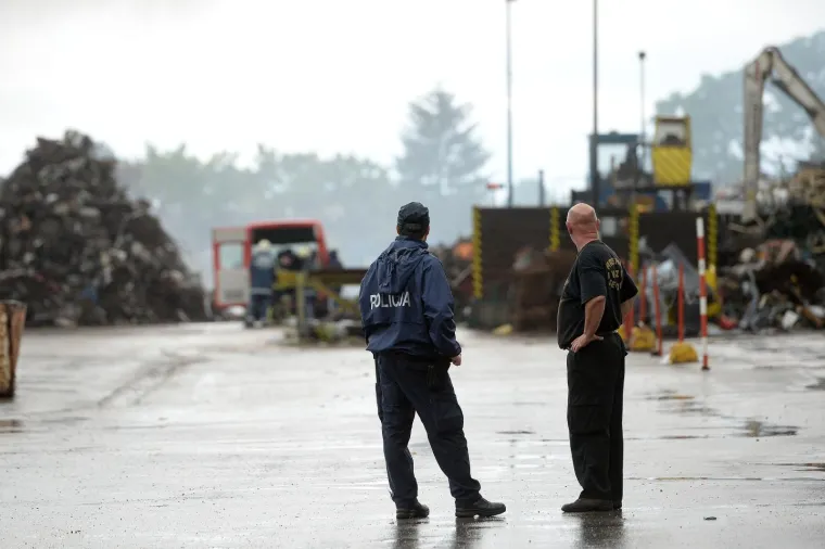 Požar u Varaždinu! Plamen se počeo &scaron;iriti iz prostorije za sortiranje mje&scaron;ovitog otpada