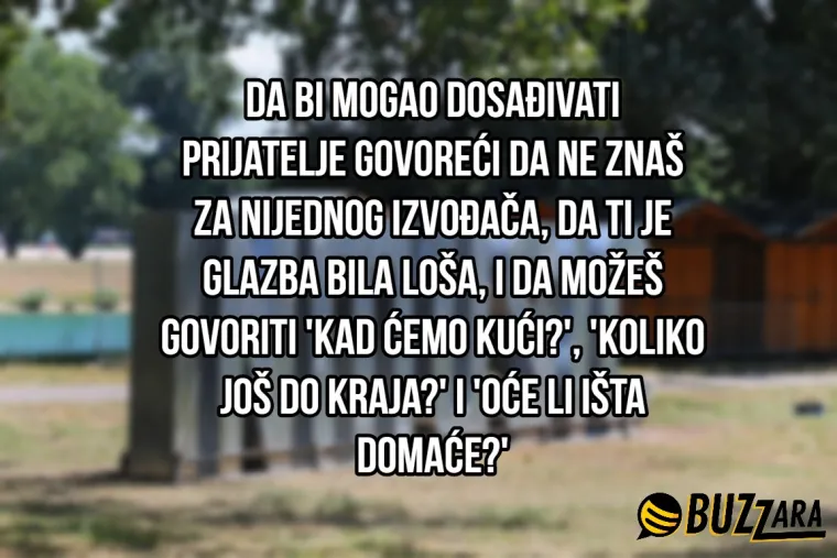 Nemojmo se lagati: 20 ISKRENIH razloga zašto ćeš zapravo ići na INmusic festival