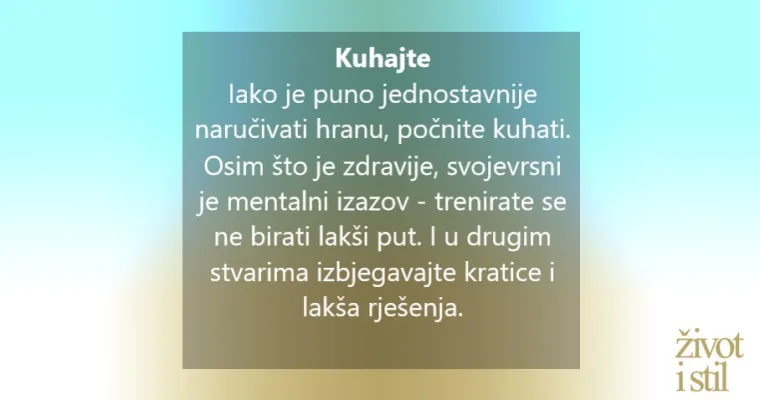 Promijenite misli i pobolj&scaron;ajte zdravlje - tjelesno i mentalno