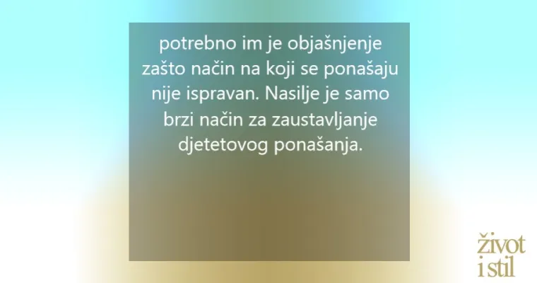 5 stvari koje se događaju djetetu kad dobije &scaron;amar ili po guzi, ali i kako disciplinirati dijete