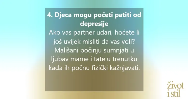 5 stvari koje se događaju djetetu kad dobije &scaron;amar ili po guzi, ali i kako disciplinirati dijete