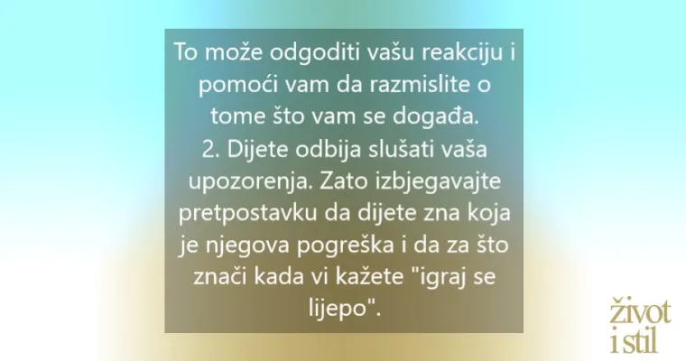 5 stvari koje se događaju djetetu kad dobije &scaron;amar ili po guzi, ali i kako disciplinirati dijete