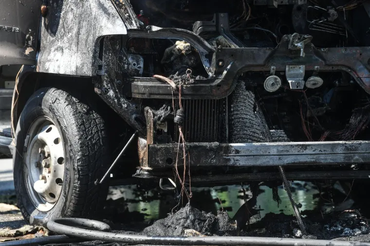 U Hondlovoj ulici eksplodirao kombi, nema ozlijeđenih