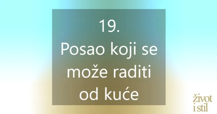 Udomite psa, radite od kuće i jo&scaron; &scaron;to&scaron;ta - ovo su stvari koje čine život boljim