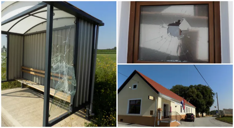 &Scaron;to se događa u malom međimurskom mjestu? Razbijena autobusna stanica i staklo na dru&scaron;tvenom domu