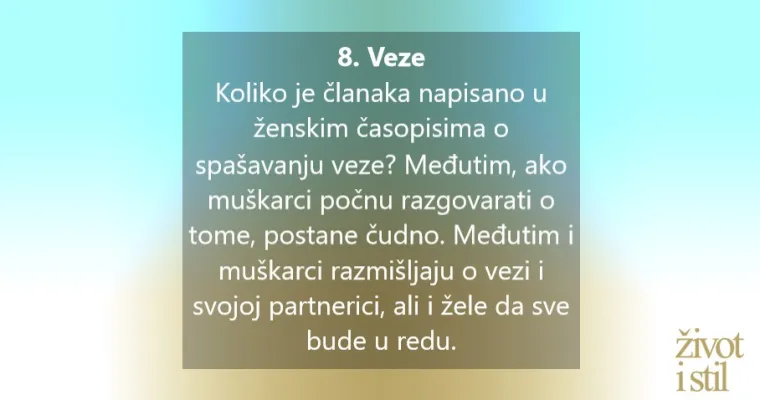 10 tajnih strahova o kojima 90 posto mu&scaron;karaca nikada ne govori