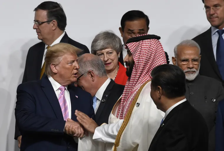 Najmoćniji ljudi svijeta na jednom mjestu: Evo kako izgleda kad se sretnu Trump, Putin, Merkel, May...