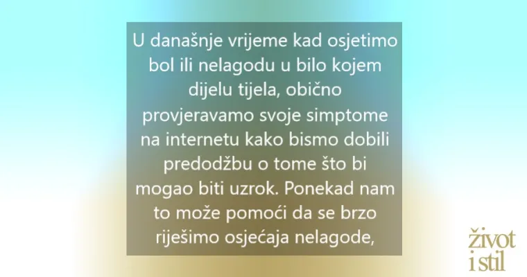 Cyberchondria: Guglate li previ&scaron;e svoje zdravstvene simptome?