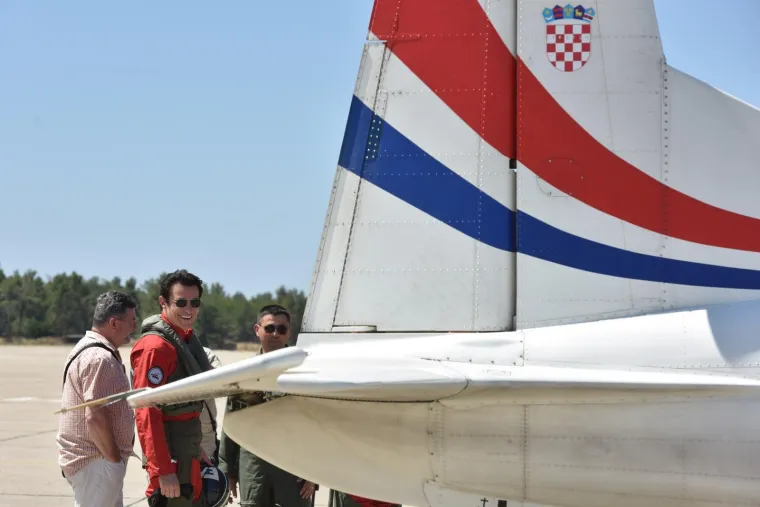 Goran Vi&scaron;njić poletio s krilima Oluje do &Scaron;ibenika