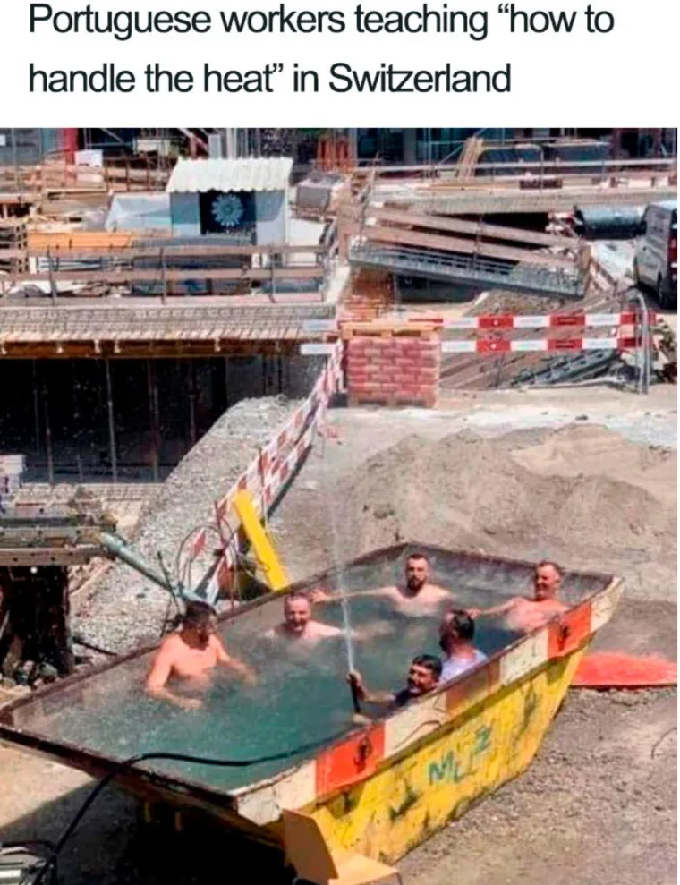 KAD SE VEĆ PRŽIMO NA +800 NE ZNAČI DA SMO IZGUBILI SMISAO ZA HUMOR: Pogledajte kako se Europa nosi s paklenim vrućinama