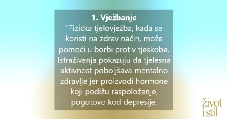 7 važnih stvari koje mogu pomoći kod smanjenja tjeskobe
