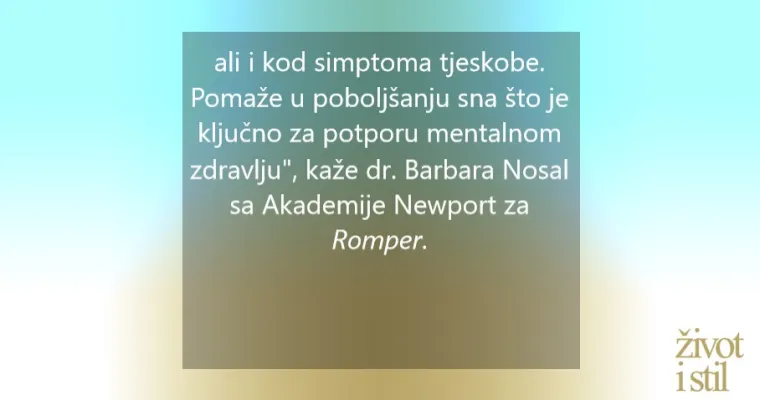7 važnih stvari koje mogu pomoći kod smanjenja tjeskobe
