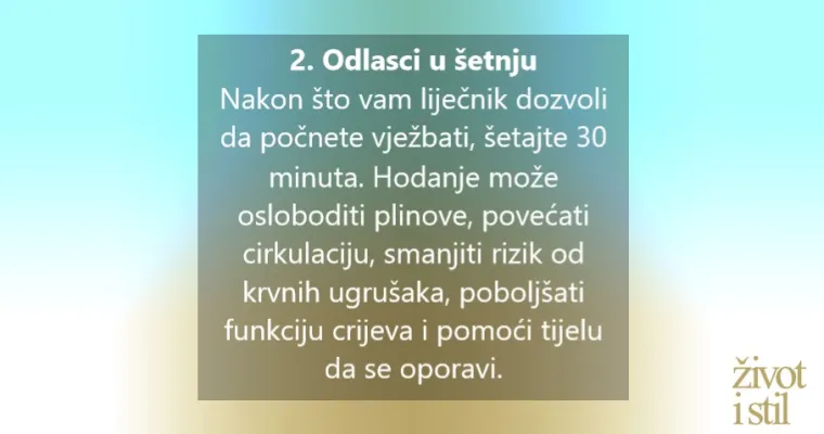 10 savjeta za brži opravak nakon carskog reza