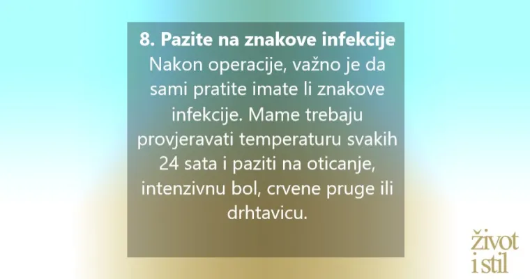 10 savjeta za brži opravak nakon carskog reza