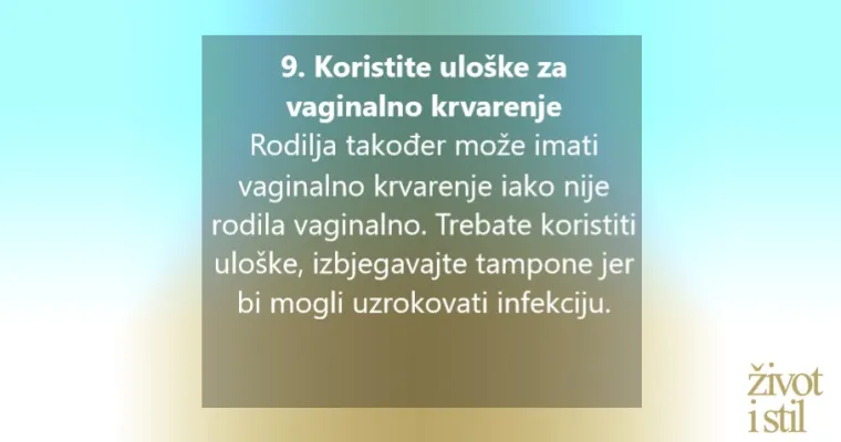 10 savjeta za brži opravak nakon carskog reza