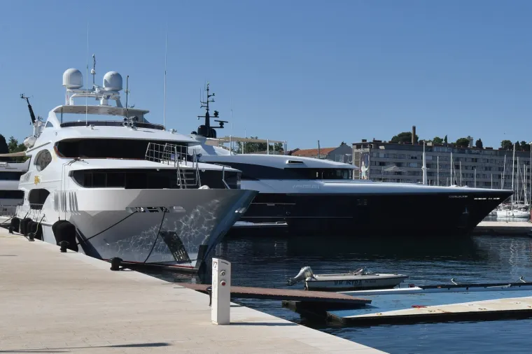 Luksuzne jahte 'okupirale' Pulu: Ove ljepotice vrijedne su na desetke milijuna eura