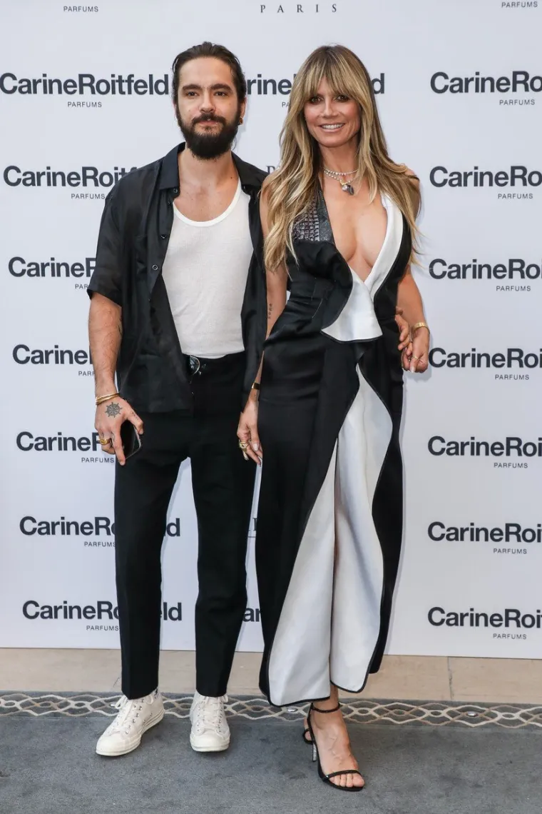 HEIDI KLUM PLIJENILA POZORNOST U PARIZU: Slavna menekenka osvanula u haljini s besramno dubokim dekolteom