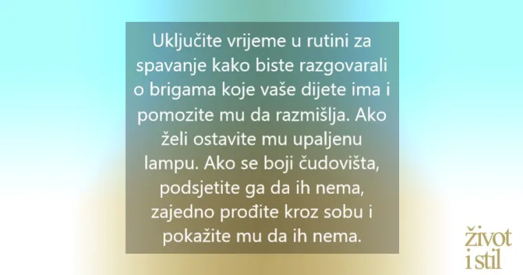 Lijepi snovi: Kako pomoći djeci da se nose s noćnim strahovima i samostalnim spavanjem?