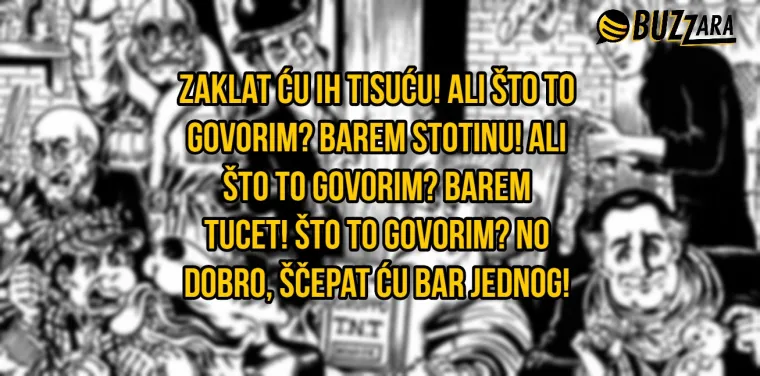 'Bolje biti malo glup, nego malo pametan': JO&Scaron; 25 najjačih mudrosti iz kultnog stripa Alan Ford