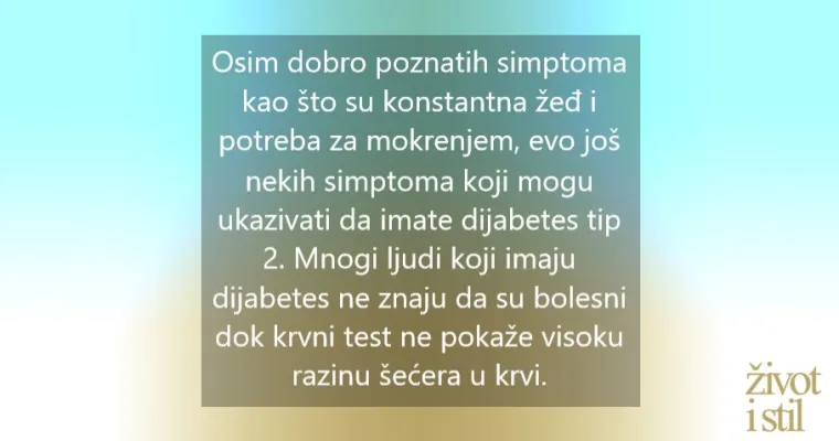 5 neobičnih simptoma koji mogu biti rani znakovi dijabetesa
