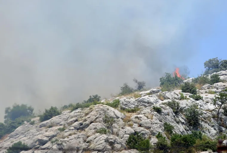 Lokaliziran požar kod Greba&scaron;tice: Vatra je zahvatila pet hektara &scaron;ume. Vatrogasci su jo&scaron; na terenu