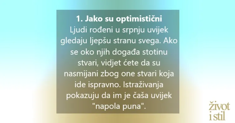 7 razloga zašto su bebe rođene u srpnju posebne