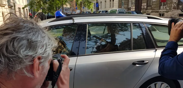 Prve fotografije uhićenih u aferi Tebra! Neki su se skrivali, a neki na ispitivanje do&scaron;li s osmijehom na licu