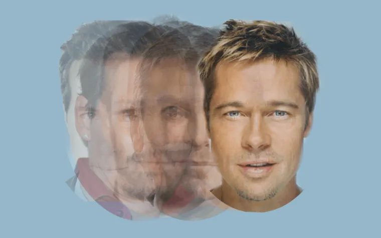 Brad Pitt - Šarmantan ste, opušten i vrlo privlačan. Imate prirodan dar biti cool bez da se trudite. Imate snažnu osobnost, ali ne tolik dominantnu da vas se ljudi boje pa lako razoružate ljude svojim šarmom. Imate samopouzdanja i toliko ste slatki da postajete neodoljivi.