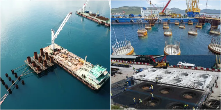 Pogledajte spektakularne fotografije: Pelje&scaron;ki most nakon godinu dana 'izronio' iz mora!