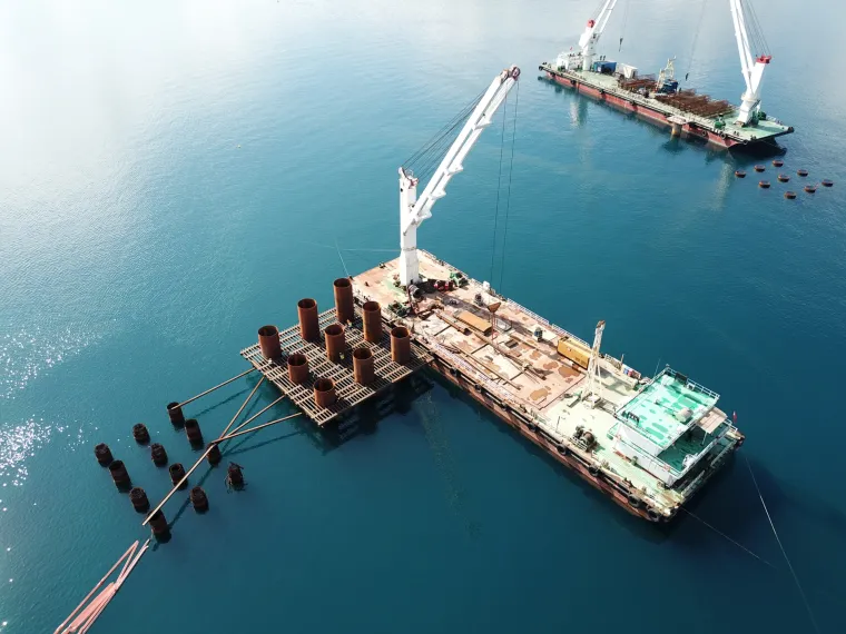 Pogledajte spektakularne fotografije: Pelje&scaron;ki most nakon godinu dana 'izronio' iz mora!