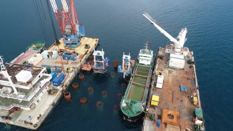 Pogledajte spektakularne fotografije: Pelje&scaron;ki most nakon godinu dana 'izronio' iz mora!