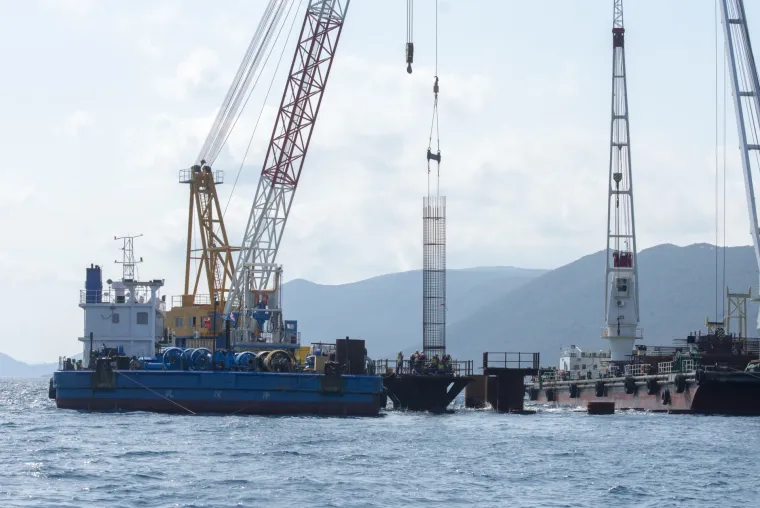 Pogledajte spektakularne fotografije: Pelje&scaron;ki most nakon godinu dana 'izronio' iz mora!