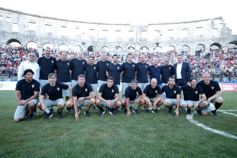 Hrvatske i Bayernove nogometne legende priredile povijesni spektakl u Areni