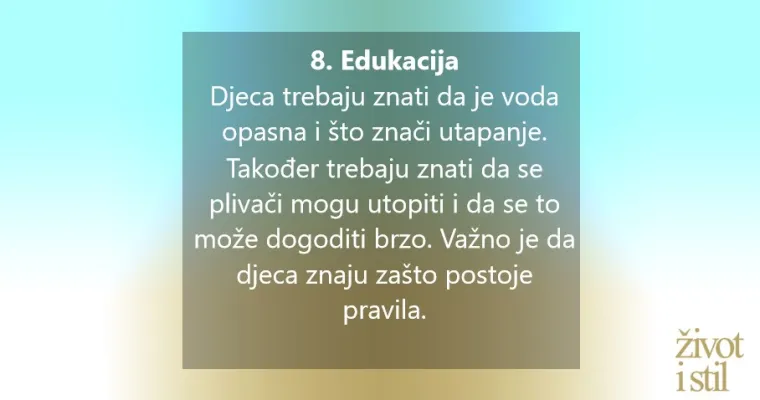 Savjeti stručnjakinje za nesreće i utapanja postali su viralni hit među roditeljima