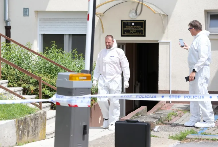 Krvavi napad u Đakovu: Rastrojeni mu&scaron;karac ubio socijalnu radnicu, njezinom kolegi pucao u glavu