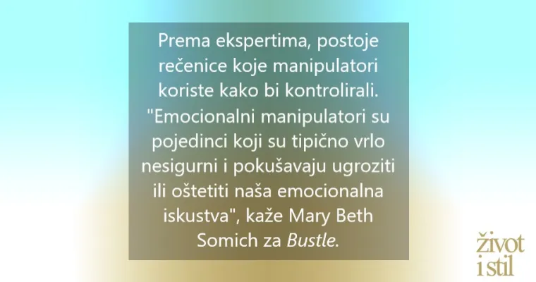 Kako izgleda emocionalna manipulacija? 7 najče&scaron;ćih rečenica koje se koriste za kontroliranje