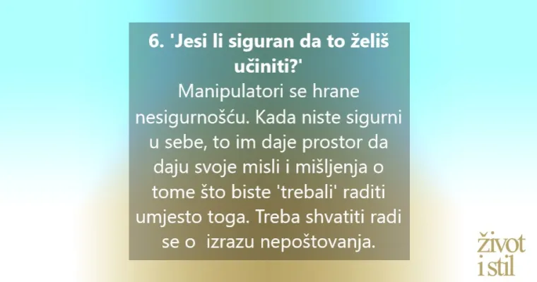 Kako izgleda emocionalna manipulacija? 7 najčešćih rečenica koje se koriste za kontroliranje
