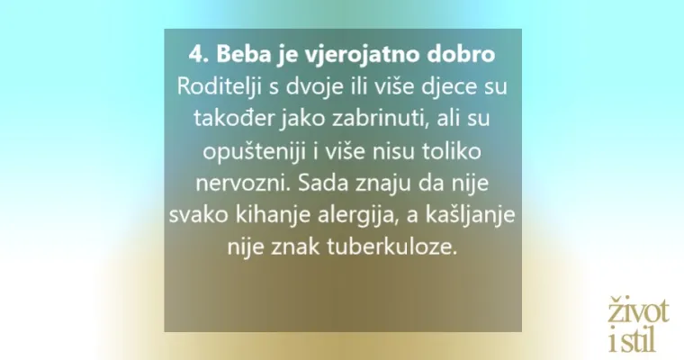 10 stvari koje roditelji mogu naučiti tek kada dobiju drugo dijete