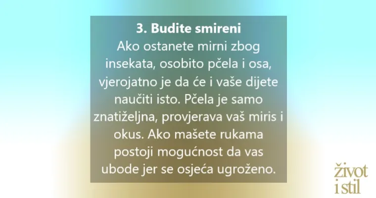 Tri savjeta kako pomoći djeci da se oslobode straha od insekata