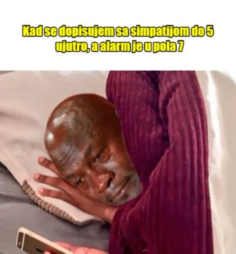 15 duhovitih, a realnih mema za sve nas koji volimo dugo spavati