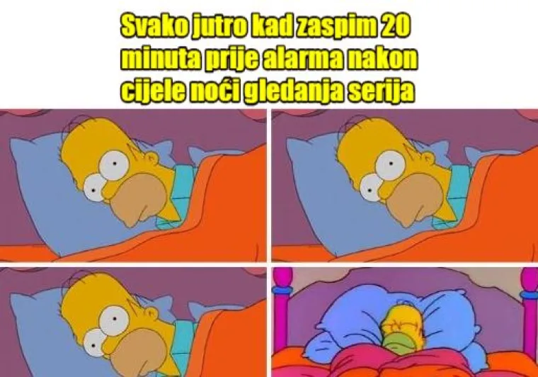15 duhovitih, a realnih mema za sve nas koji volimo dugo spavati