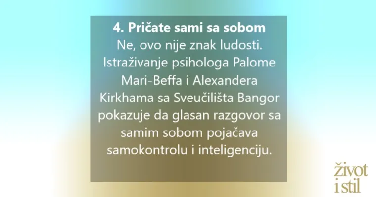 9 znakova da ste inteligentniji nego što mislite