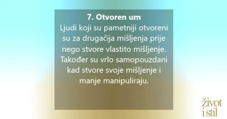 9 znakova da ste inteligentniji nego što mislite
