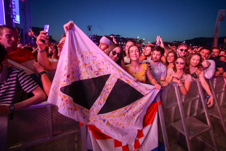 Tijekom prve večeri Ultra Europe festivala nastupio je David Guetta.