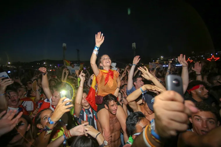 INVAZIJA PARTIJANERA NA SPLITSKU ULTRU: David Guetta odu&scaron;evio ranim nastupom, pogledajte atmosferu