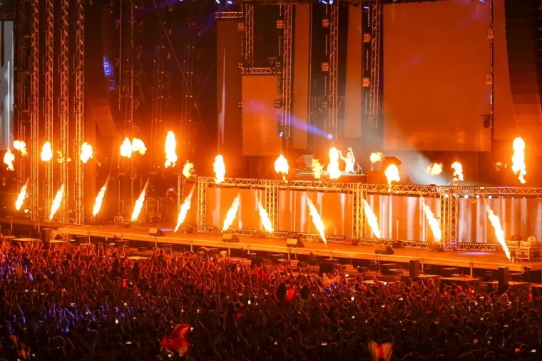 INVAZIJA PARTIJANERA NA SPLITSKU ULTRU: David Guetta odu&scaron;evio ranim nastupom, pogledajte atmosferu