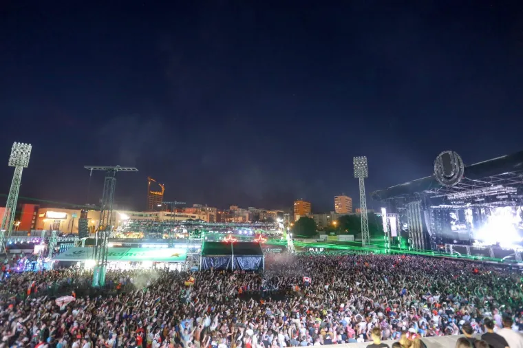 INVAZIJA PARTIJANERA NA SPLITSKU ULTRU: David Guetta odu&scaron;evio ranim nastupom, pogledajte atmosferu